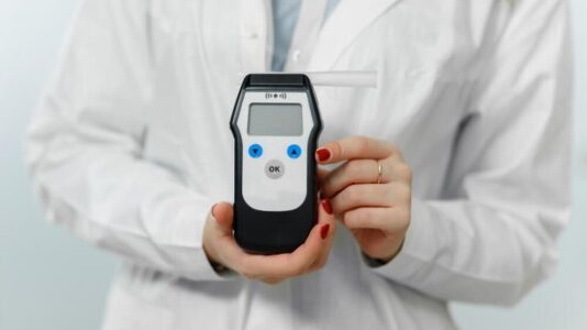 Aviation transport workplace breathalyser