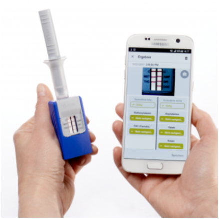 Dräger DrugCheck 3000 6-Panel Saliva Test for Domestic Use, Single Use,  Detects THC, Methamphetamine, Amphetamine, Benzodiazepine, Cocaine and  Opiates : : Health & Personal Care