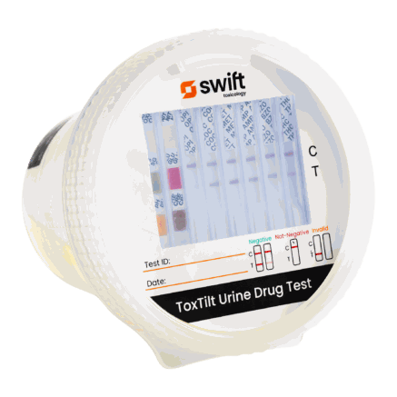 Toxtilt urine drug test cup