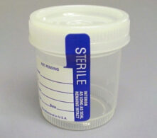 Drug testing specimen cup